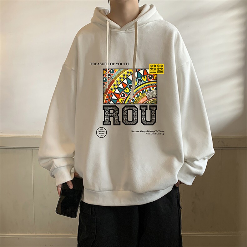 8XL连帽卫衣男大码胖子帽衫大号运动服WY2370-P35,男装卫衣,电商A040