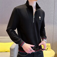 2024年春款休闲时尚高端男士外套上衣夹克P98，男装夹克，电商D223-1