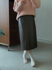 [现货]冬季新款 PU直身半身裙，面料采用环保PU皮革，女装半身裙，炽元素