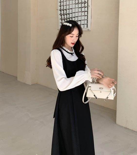 韩版淑女时尚连衣裙，女装连衣裙，E莎