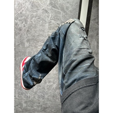 【网图】美式高街复古破洞牛仔裤男水洗做旧裤子NZ010CC-特P55，男装牛仔裤，星座1007（原301D）