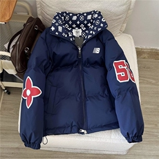 棉服男款冬季美式立领轻薄oversize棉服加厚棉衣外套短款面包服，男装棉衣，星座1210-1