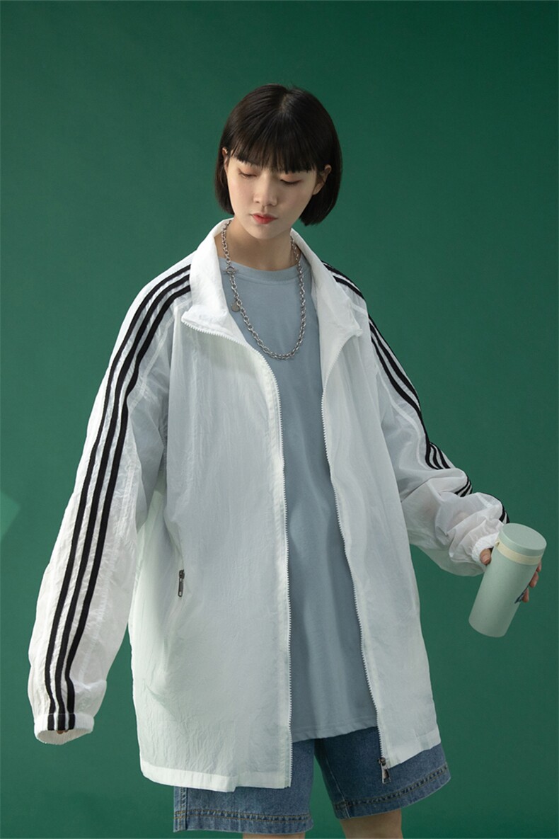 F2031/P45男士防晒衣男韩版学生休闲运动上衣薄款夹克外套大码男,女装短外套,电商A141