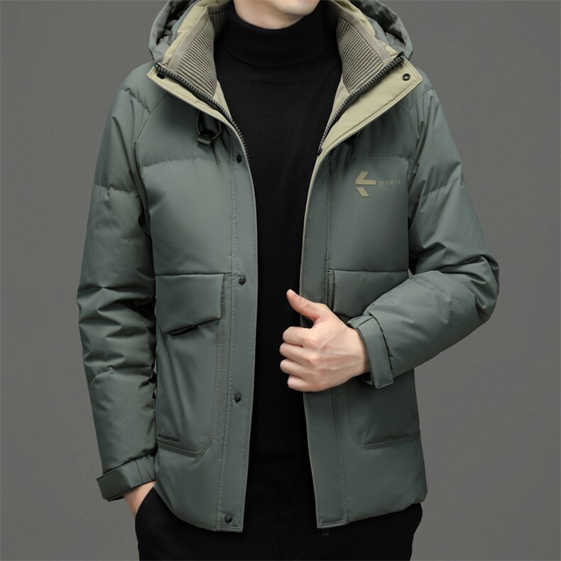 BW8619钱塘2020-2中年男士商务休闲简约冬季厚款新款羽绒服P250图片