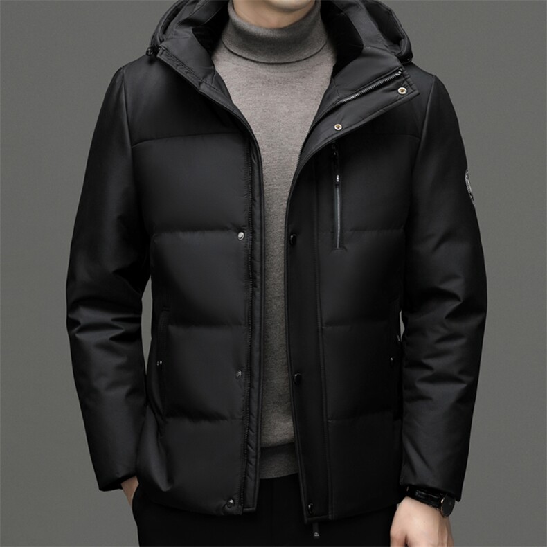 羽绒服男士新款秋冬季宽松休闲中青年保暖连帽外套FF9758-P315,男装羽绒服,星座1105-3