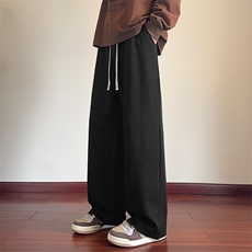 潮流弯刀裤男士休闲直筒长裤K1123P45，男装休闲裤，电商D325