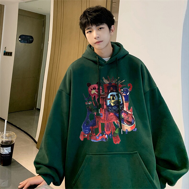 直播品质360克重磅美式卫衣H278特P35同步供应棉H278HM特P45,男装卫衣,电商A486