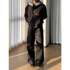 型男boxy夹克版型美潮毛领座山雕棉服W1808/特P95，男装夹克，电商B350