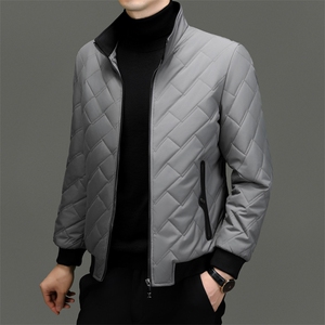 CSMF892366钱塘2020-2冬季厚款商务休闲简约中年男士棉衣P130图片