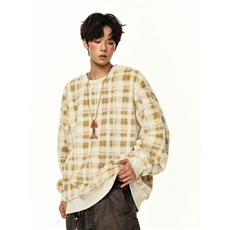 现货-原创秋冬卫衣兔毛卫衣软糯卫衣美式上衣1016-1Y132P47K79，男装卫衣，星座1016-1（原电商B408-1）