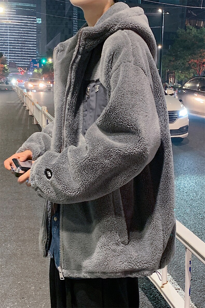 2023冬装青少年加绒加厚棉衣保暖羊羔绒外套男女915-P105控价138,男装棉衣,电商A441-1