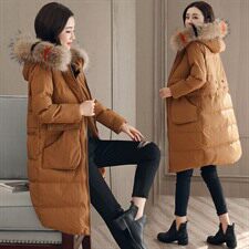 棉衣/棉服通勤连帽拉链2020年冬季长袖加厚修身口袋拼接韩版时尚，女装棉衣/棉服，瑶迪依秀