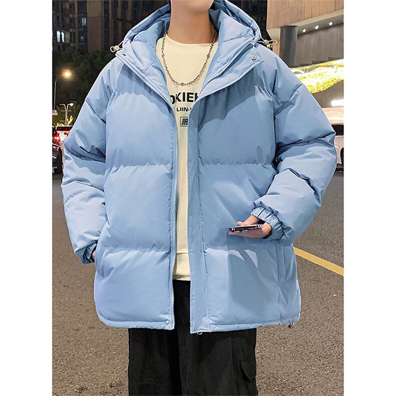 现货高品质美式高街冬季重磅三防加厚羽绒棉衣厚外套面包棉服,男装棉衣,电商A443