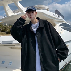 男秋季2022新款长袖麂皮绒夹克外套J163P60，男装夹克，星座1116-2