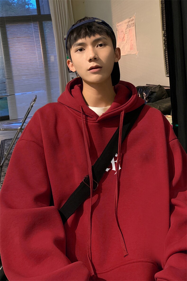 抖音供货、复合重磅360克现货连帽卫衣宽松D223A-WY2366-特P35,男装卫衣,电商019-1
