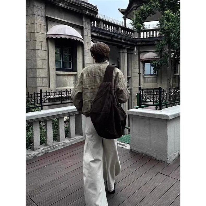 W10601-P70网图现货法式千鸟格哈灵顿复古夹克外套,男装夹克,星座1608