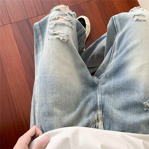 美式牛仔裤男款秋季长裤潮 B9055 P42图片