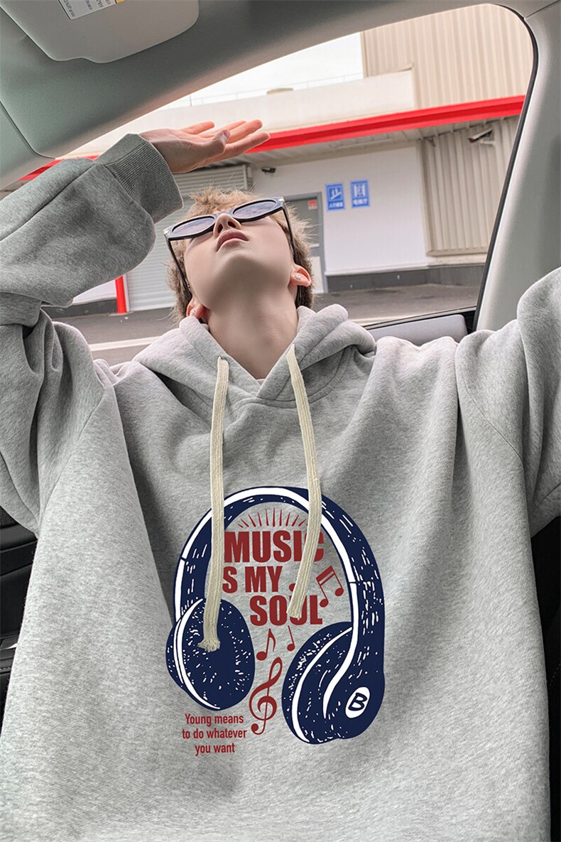 连帽卫衣男大码胖子帽衫大号运动服WY2422-P35,男装卫衣,电商A040
