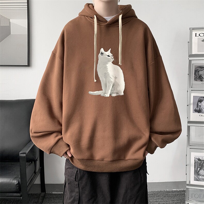 连帽卫衣男大码胖子帽衫大号运动服WY2407-P35,男装卫衣,电商A040