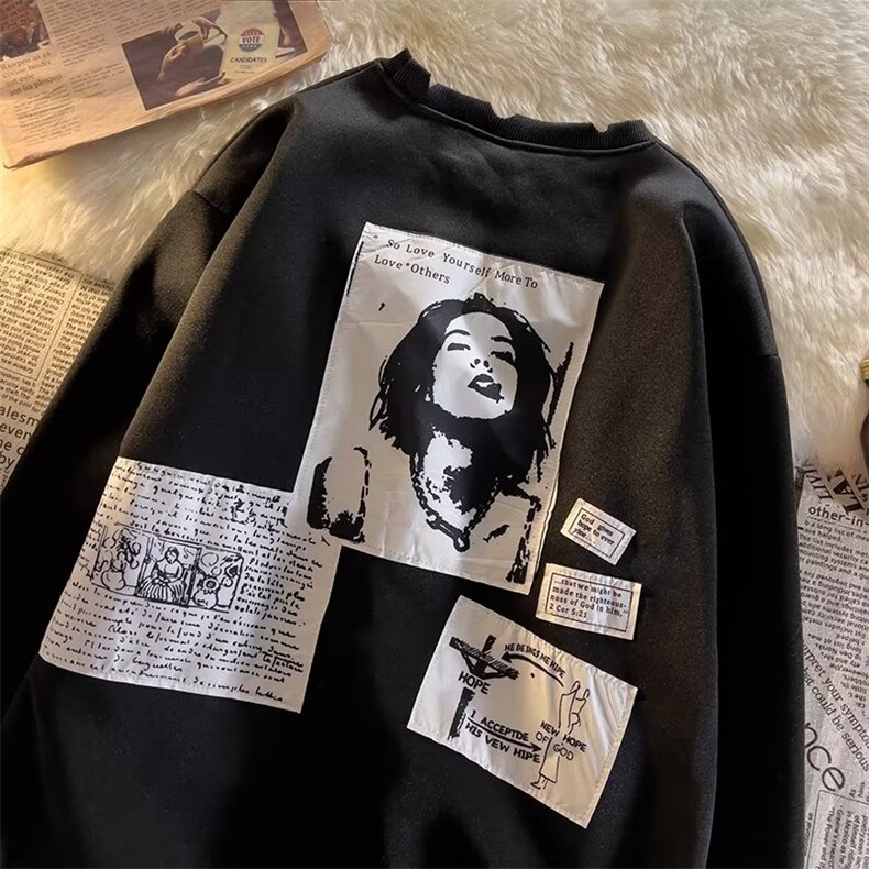 卫衣男潮牌秋冬高街hiphop外套WY35P38,男装卫衣,星座1116-2