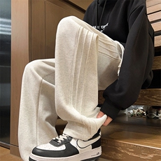 供抖音主推加绒加厚男阔腿裤子416B-1-KL2301-P55限78加绒P65，男装卫衣，星座416B-1