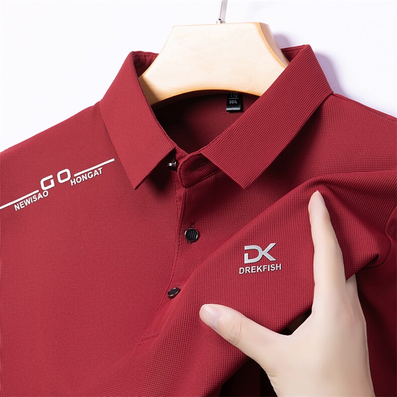 2026新款男士长袖t恤春秋衣翻领秋季上衣服打底衫polo衫体恤潮流,男装T恤,电商B212（原钱塘6029）