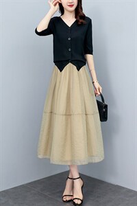 短款冰丝针织开衫女春夏桑蚕丝薄款七分袖中袖上衣披肩外套图片