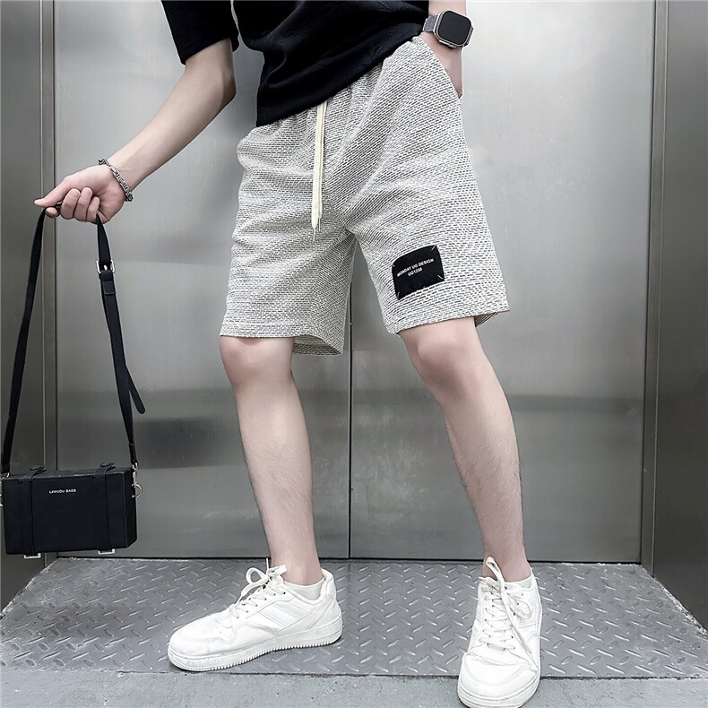 休闲短裤男直筒痞帅高级感五分裤社会小伙301C-DK25-P48控68,男装牛仔裤,星座301C（原B323）