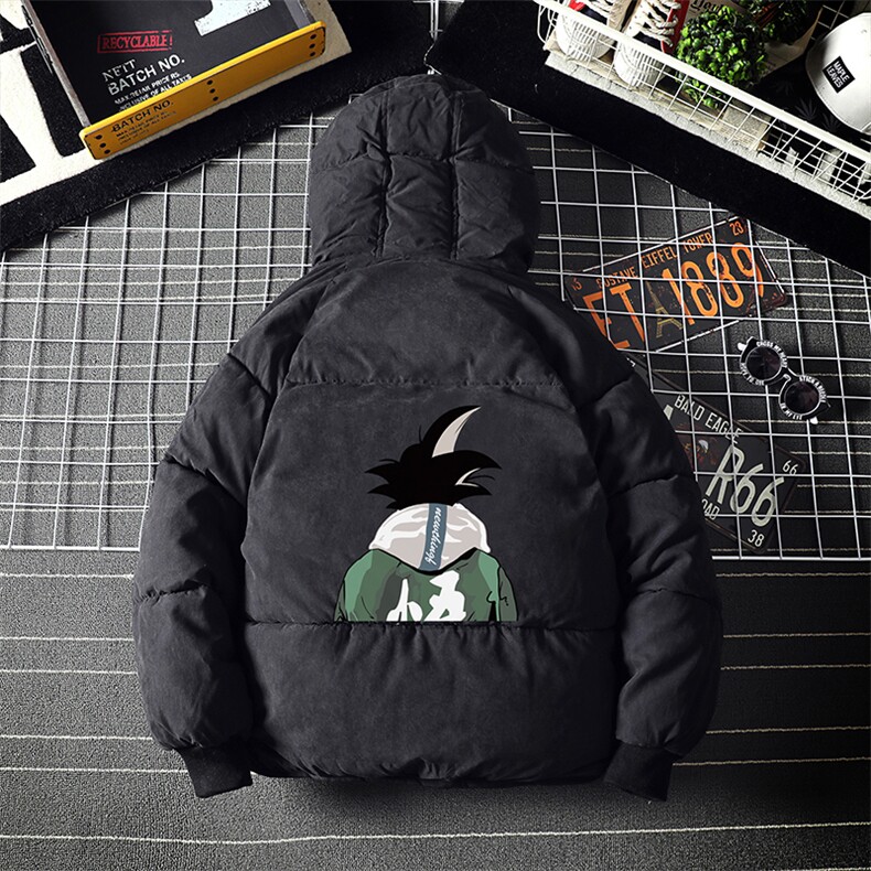MY16005-P100 加厚加绒连帽棉衣男大码棉服男面包服男图片