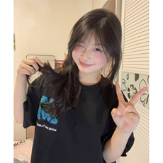 万针全刺绣工艺抖音得物高品质260克重磅纯棉双纱美式高街短袖T恤，男装T恤，电商A486