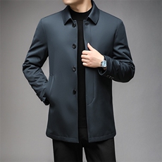 AB8220钱塘2020-3秋冬男士时尚保暖可拆卸鹅绒内胆多穿外套P198，男装羽绒服，钱塘207-3
