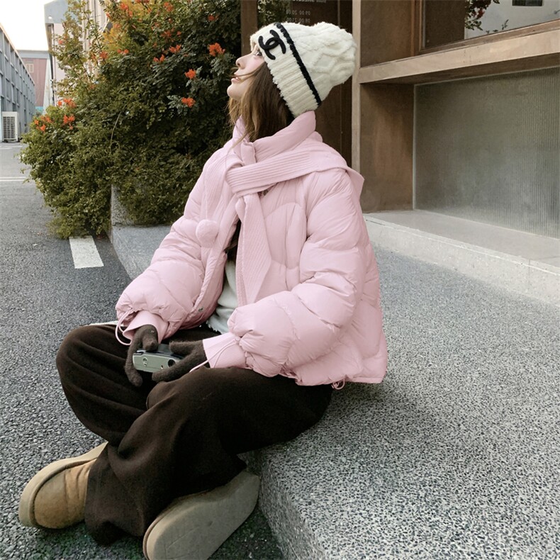90白鸭绒羽绒服2025年冬季，9823款P330-K458,女装羽绒服,2C011