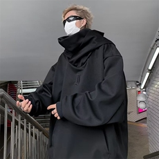 堆堆领卫衣男潮ins港风潮流加绒款W8699P58，男装卫衣，星座1116-2
