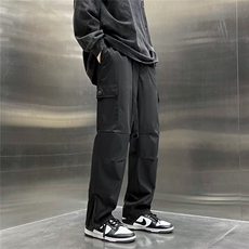 美式vibe风工装裤潮神裤休闲宽松男直筒户外机能冲锋裤SK208P36，男装休闲裤，星座1116-2