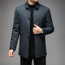 AB8220钱塘2020-3秋冬男士时尚保暖可拆卸鹅绒内胆多穿外套P198，男装羽绒服，钱塘207-3