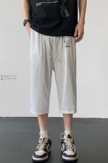 冰丝七分裤男大码速干短裤男五分裤QK72072-P25，男装休闲裤，电商A040