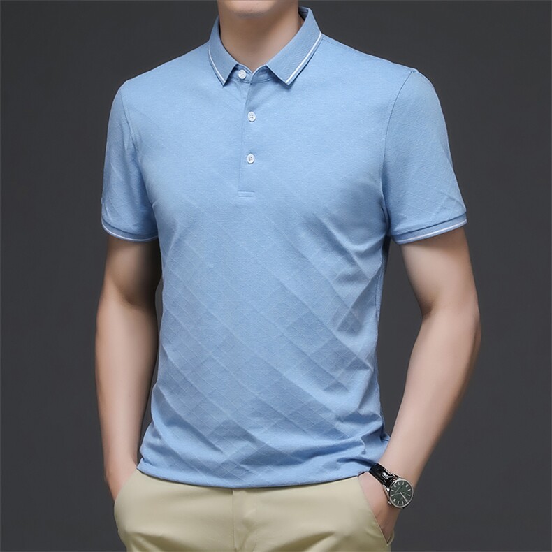 2023年夏新款高端时尚男士T恤P65，女装T恤，电商D223-1