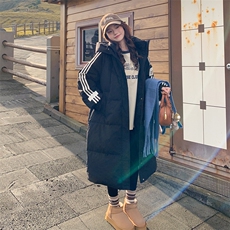 主推有货酷酷的高级黑色羽绒服90绒2B218-D23-P340，控498，女装羽绒服，2B218