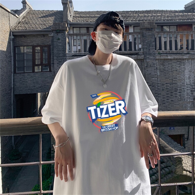 220g纯棉美式夏季短袖t恤男DT409-特批19控38,男装T恤,电商B370