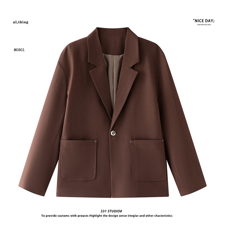 平铺~六色~2026春季休闲西装外套 K8800/P78图片