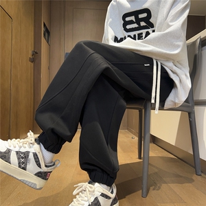 出大货      秋季休闲裤男宽松运动裤D329-QM633-P55-控78图片
