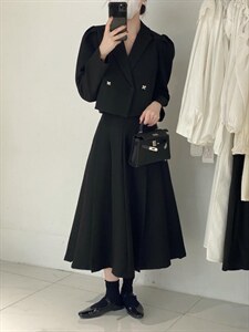 小西服套装,女装职业装,驿谷