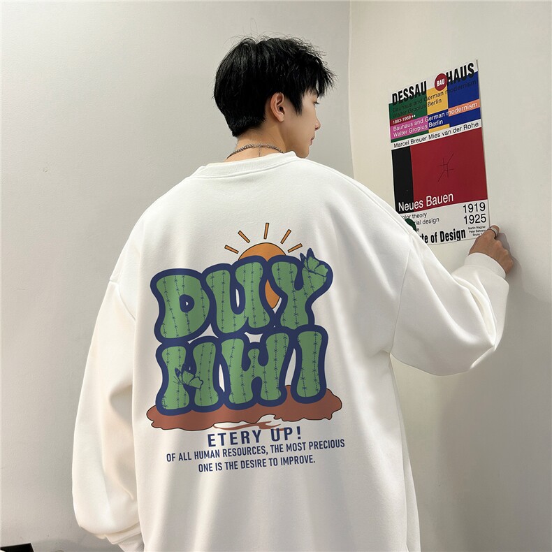 抖音品质400克重磅复合圆领卫衣大码落肩长袖上衣外套FY338-P35,女装短外套,星座610B-1