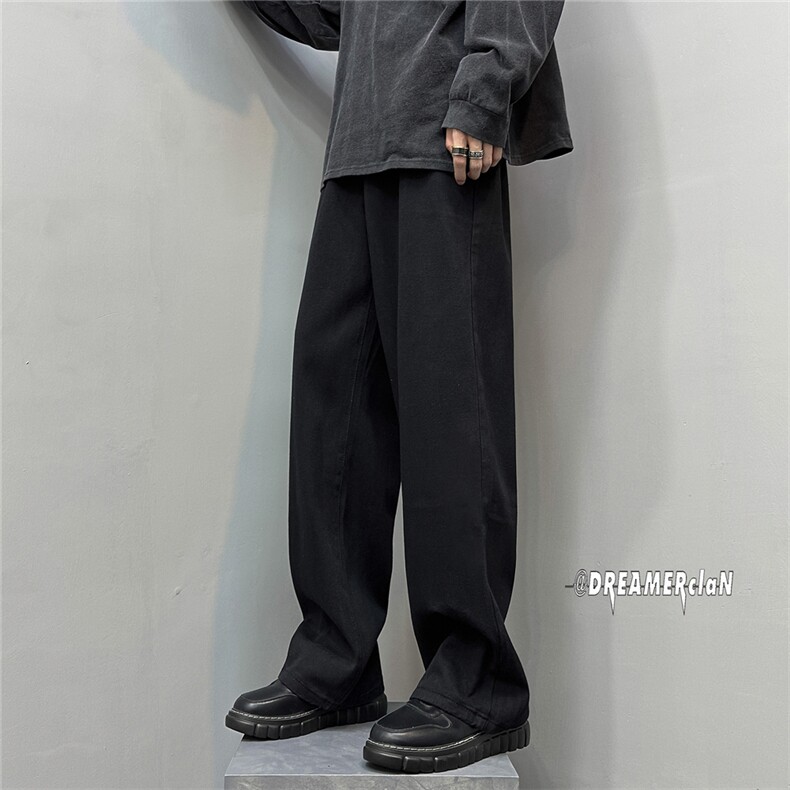 k1029-p40-控59M-5XL港风黄泥破洞高阶黑暗破洞宽松大码牛仔裤,男装牛仔裤,星座116