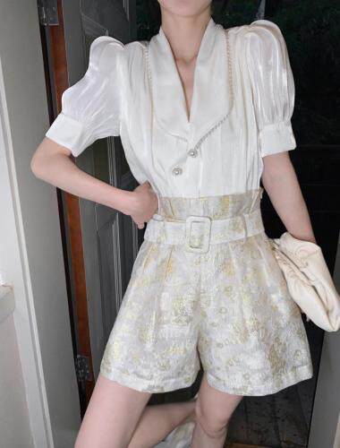 高品质钉珠衬衫，女装衬衫，M.W 嫚维