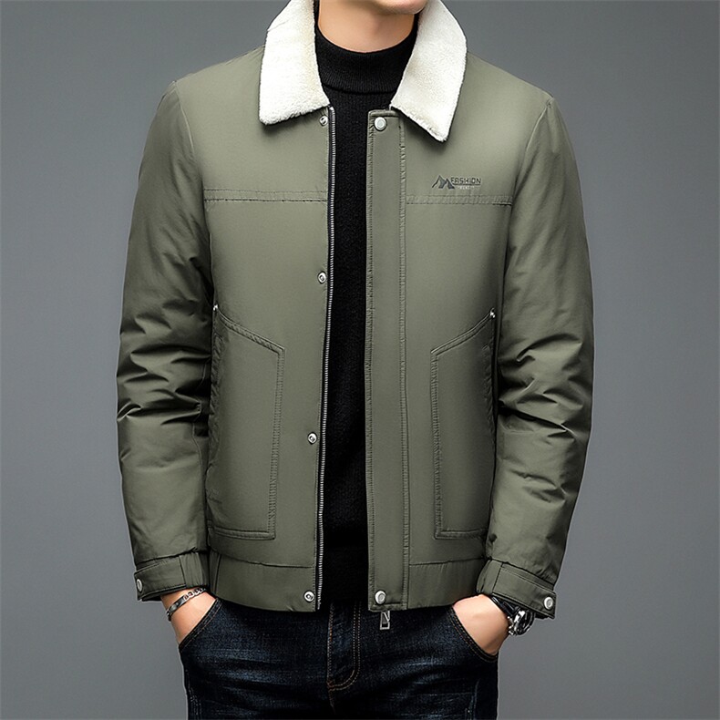 NN8231钱塘2020-3时尚休闲冬季厚款百搭简约中年男士羽绒服P175,男装羽绒服,钱塘207-3