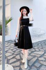 假两件连衣裙，三色三码，MLXL，女装连衣裙，票意情