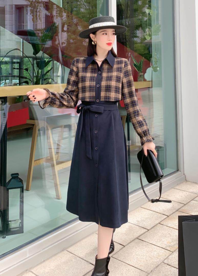 现货供应，秋装连衣裙！订单?，女装连衣裙，友一有二