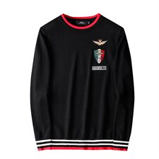 2020新品羊毛衫男士刺绣针织毛衣QT7112008P110假模冬季款，男装针织衫/毛衣，钱塘6066（原711）