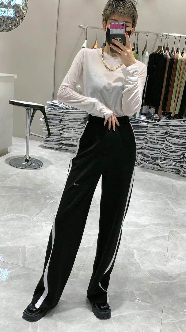 微喇休闲裤，女装休闲裤，盛歌玛